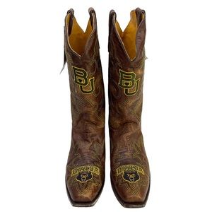 GAMEDAY BOOTS Baylor University Bears NEW Embroidered Cowboy Boots Size 13